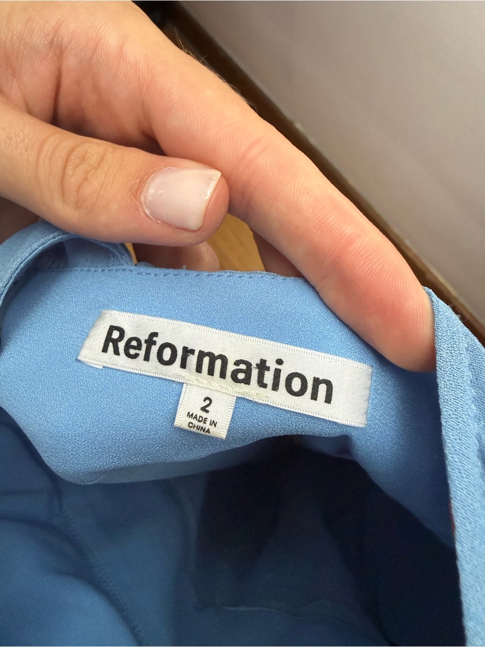 Reformation Rosalind Dress in Arles Size 2 - Picture 5 of 7